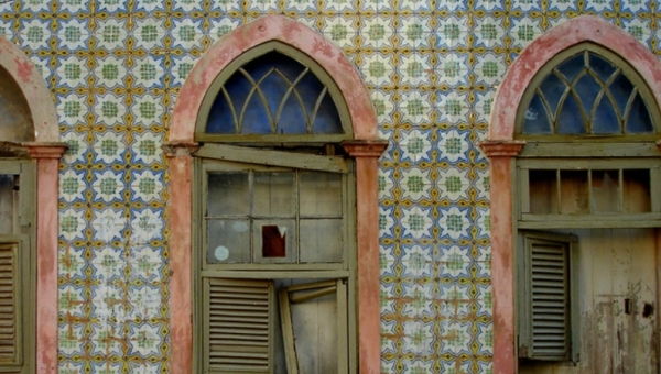 Casario de Aracati-CE. (Detalhe). Foto de Rodrigo Cantarelli.